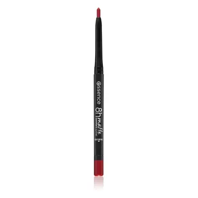 Essence 8h Matte Comfort Matt ajakceruza hegyezővel árnyalat 07 Classic Red 0,3 g