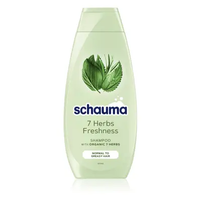 Schwarzkopf Schauma 7 Herbs gyógynövényes sampon normál és zsíros hajra 400 ml