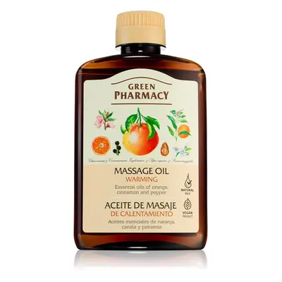 Green Pharmacy Essential oils of Orange Massage Oil melegítő masszázsolaj 200 ml