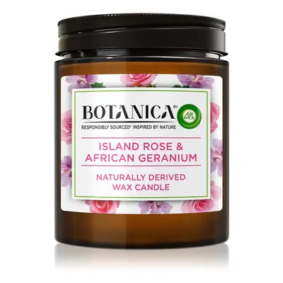 Air Wick Botanica Island Rose & African Geranium illatgyertya rózsa illattal 205 g