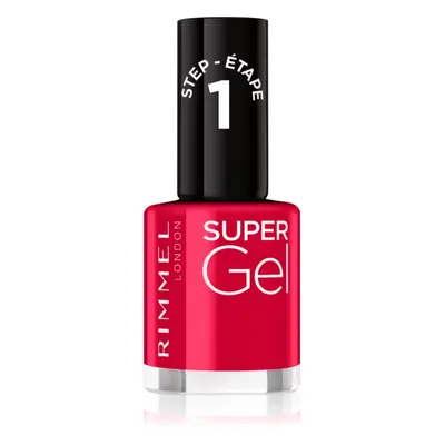 Rimmel Super Gel géles körömlakk UV/LED lámpa használata nélkül árnyalat 045 Flamenco Beach 12 m