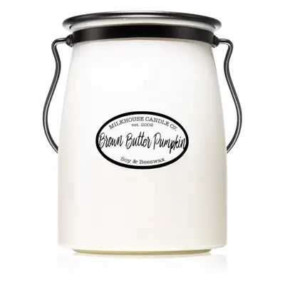 Milkhouse Candle Co. Creamery Brown Butter Pumpkin illatgyertya Butter Jar 624 g