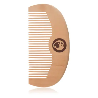 Bulldog Original Beard Comb fa fésű szakállra Peach Wood 10,4 cm 1 db