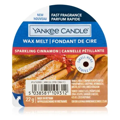 Yankee Candle Sparkling Cinnamon illatos viasz aromalámpába 22 g