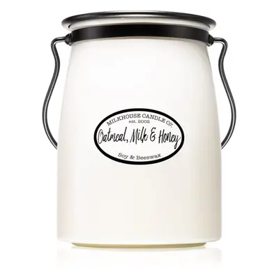 Milkhouse Candle Co. Creamery Oatmeal, Milk & Honey illatgyertya Butter Jar 624 g