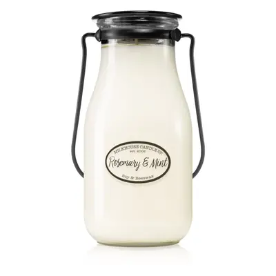 Milkhouse Candle Co. Creamery Rosemary & Mint illatgyertya Milkbottle 397 g