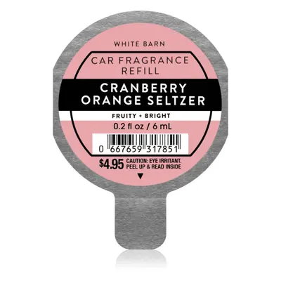 Bath & Body Works Cranberry Orange Seltzer illat autóba utántöltő 6 ml