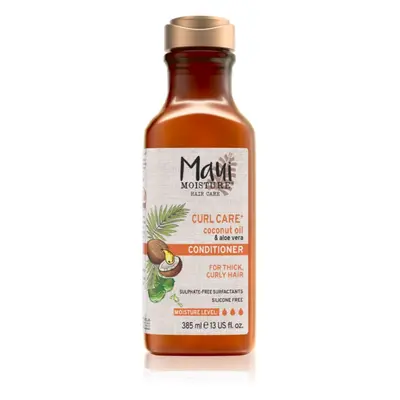 Maui Moisture Curl Quench + Coconut Oil kókuszolajat tartalmazó kondicionáló a hullámos és göndö