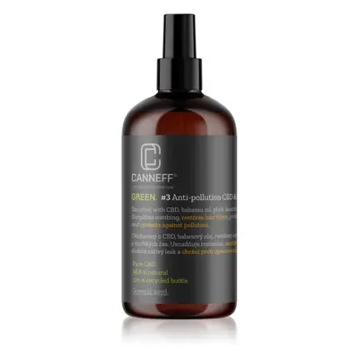 Canneff Green Anti-pollution CBD & Plant Keratin Hair Spray leöblítést nem igénylő ápolás hajra 