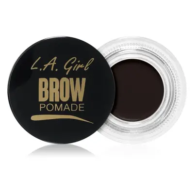 L.A. Girl Cosmetics Brow Pomade szemöldök pomádé árnyalat Soft Black 3 g