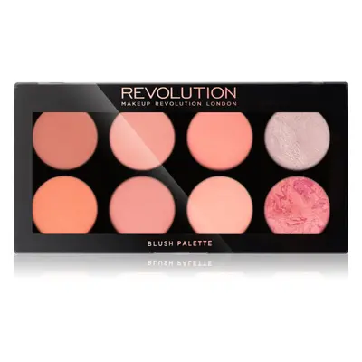 Makeup Revolution Ultra Blush arcpirosító paletta árnyalat Hot Spice 13 g