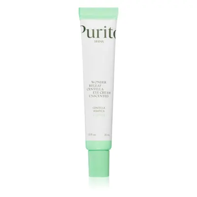 Purito Wonder Releaf Centella Eye Cream Unscented gyengéd szemkrém a duzzanatokra és a sötét kar