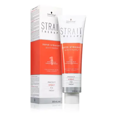 Schwarzkopf Professional STRAIT Therapy Super Straight krém a haj kiegyenesítésére 1 Normal Hair