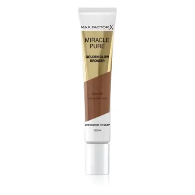 Max Factor Miracle Pure krémes bronzosító az élénk bőrért árnyalat 002 Medium to Dark 15 ml