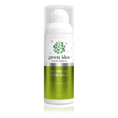 Green Idea Tea Tree Oil gyengéd tisztító gél az intim részekre 50 ml