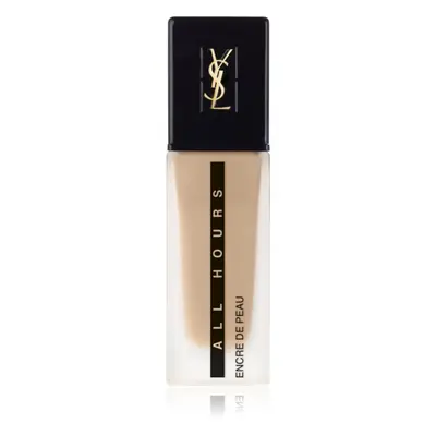 Yves Saint Laurent Encre de Peau All Hours Foundation tartós alapozó SPF 20 árnyalat B 30 Almond