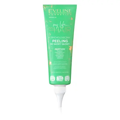 Eveline Cosmetics My Life My Hair tisztító peeling a hajra és a fejbőrre 125 ml