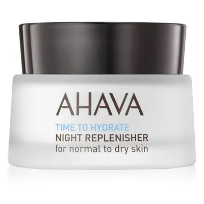 AHAVA Time To Hydrate éjszakai regeneráló krém normál és száraz bőrre 50 ml