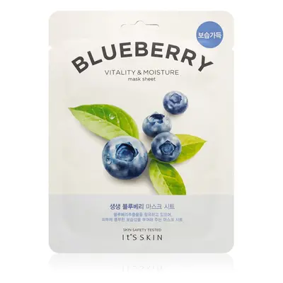 It´s Skin The Fresh Mask Blueberry hidratáló gézmaszk revitalizáló hatású 21 g