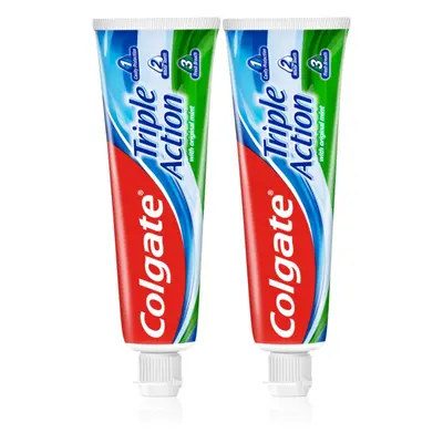 Colgate Triple Action Original Mint fogkrém 2x75 ml