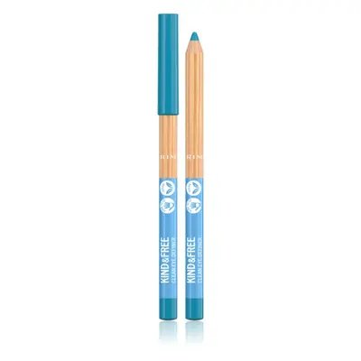 Rimmel Kind & Free intenzív színű szemhéjceruza árnyalat 6 Anime Blue 1,1 g