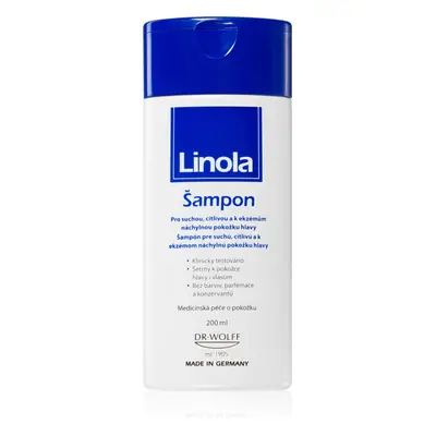 Linola Shampoo Sampon érzékeny és rritált fejbőrre 200 ml