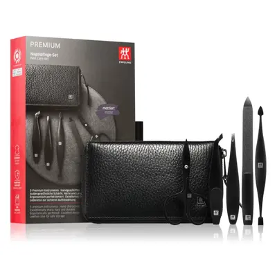 Zwilling Premium Black manikűröző szett uraknak