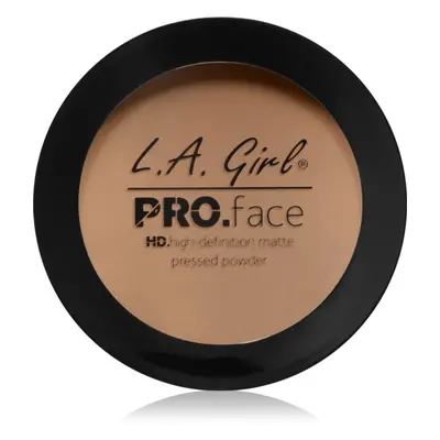 L.A. Girl Cosmetics PRO. Face HD kompakt púder matt hatással árnyalat Buff 7 g