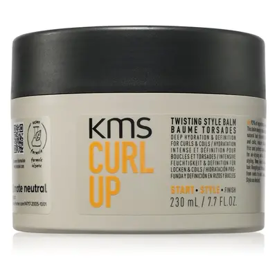 KMS Curl Up Twisting Style Balm hajformázó krém a hullámos és göndör hajra 230 ml