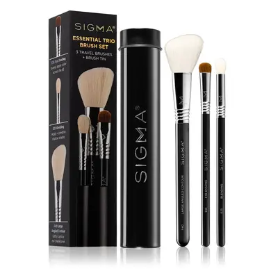 Sigma Beauty Essential mini ecset szett az arcra