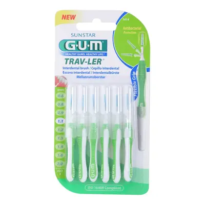 G.U.M Trav-Ler Interdental fogköztisztító kefék 1,1 mm 6 db