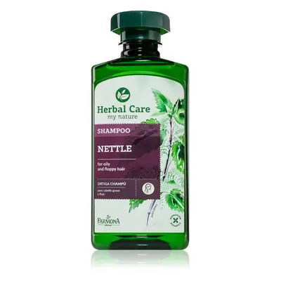 Farmona Herbal Care Nettle sampon hab zsíros hajra 330 ml