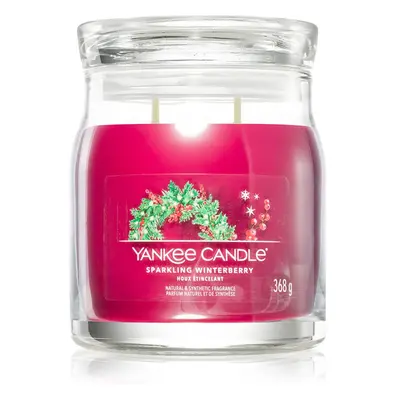 Yankee Candle Sparkling Winterberry illatgyertya Signature 368 g