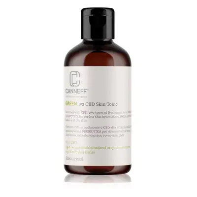 Canneff Green CBD Skin Tonic hidratáló arctonik 200 ml