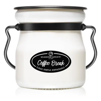 Milkhouse Candle Co. Creamery Coffee Break illatgyertya Cream Jar 142 g