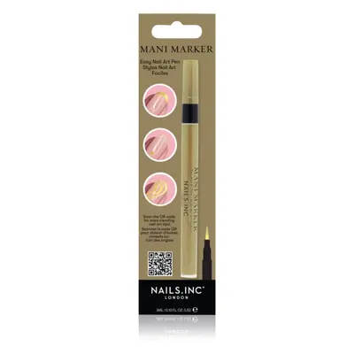 Nails Inc. Mani Marker díszítő körömlakk applikációs ceruza árnyalat Sunshine Gold 3 ml