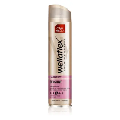 Wella Wellaflex Sensitive hajlakk közepes fixálás parfümmentes 250 ml