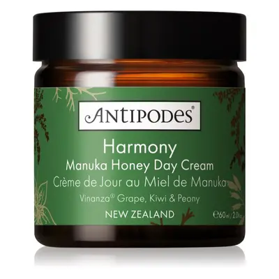 Antipodes Harmony Manuka Honey Day Cream könnyű nappali krém az élénk bőrért 60 ml