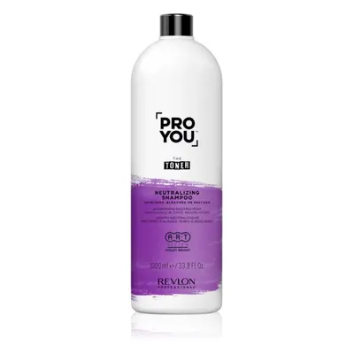 Revlon Professional Pro You The Toner sampon a sárga tónusok neutralizálására szőke és ősz hajra