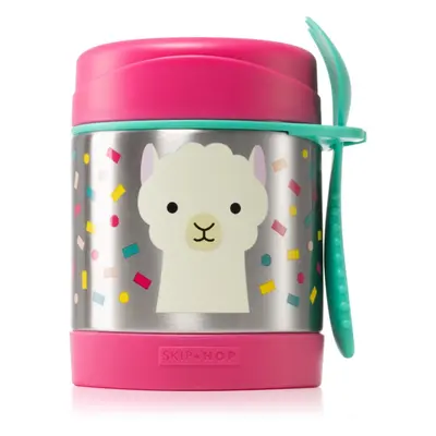 Skip Hop Zoo Llama termosz kanállal 12m+ 325 ml