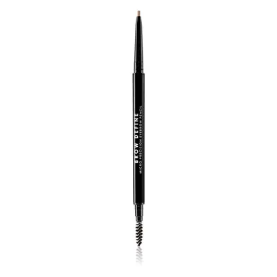 MUA Makeup Academy Brow Define precíz szemöldökceruza kefével árnyalat Fair 0,3 g