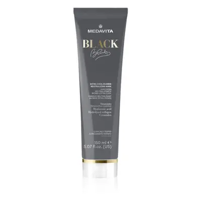 Medavita Black Blondie Extra Cool Blonde természetesen neutralizáló maszk festett hajra 150 ml