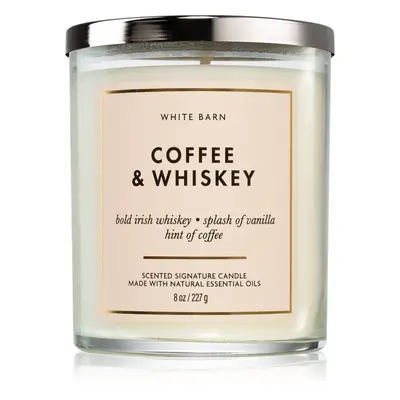 Bath & Body Works Coffee & Whiskey illatgyertya 227 g