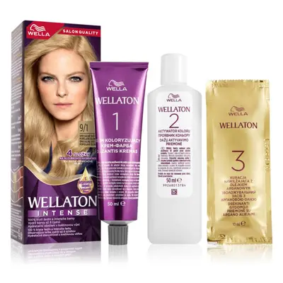 Wella Wellaton Intense tartós hajfesték Argán olajjal árnyalat 9/1 Special Light Ash Blonde 1 db