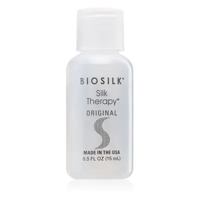 Biosilk Silk Therapy Original selymes regeneráló ápolás minden hajtípusra 15 ml