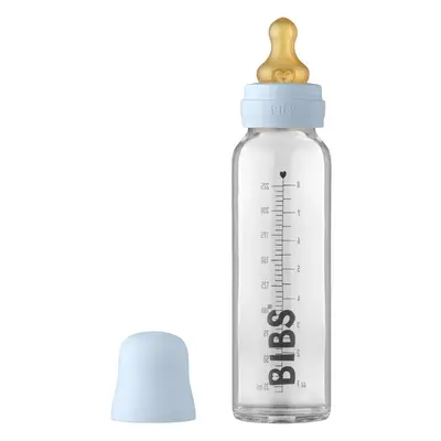 BIBS Baby Glass Bottle 225 ml cumisüveg Baby Blue 225 ml