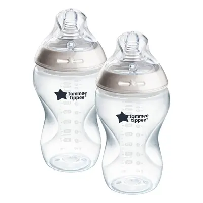 Tommee Tippee Natural Start Anti-Colic önsterilizáló cumisüveg Medium Flow 3 m+ 2x340 ml