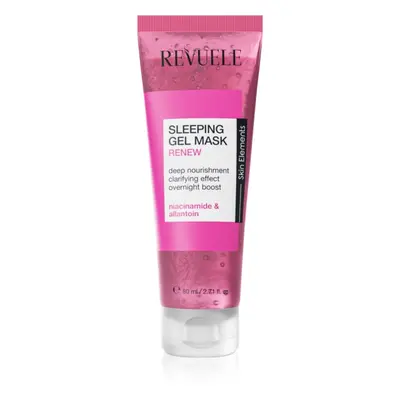 Revuele Sleeping Gel Mask Renew bőrmegújító éjszakai maszk a ráncok ellen 80 ml