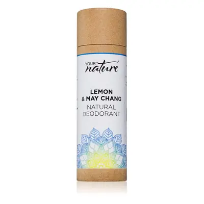 Your Nature Natural Deodorant izzadásgátló deo stift Lemon & May Chang 70 g