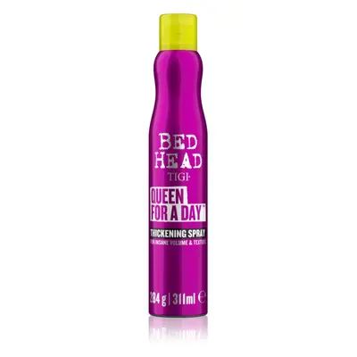 TIGI Bed Head Queen for a Day spray a dús hajért a hajtérfogat növelésére 311 ml